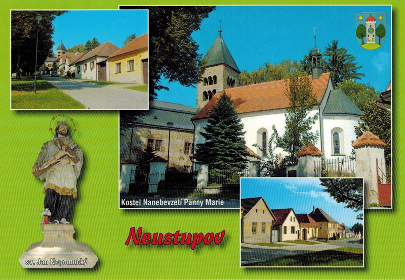 Muzeum esk Sibie, Neustupov,pohlednice