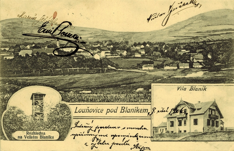 Muzeum České Sibiře,  Louňovice pod Blaníkem, pohlednice