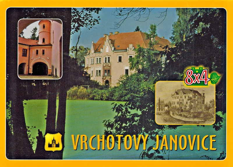 Muzeum České Sibiře,  Vrchotovy Janovice, pohlednice