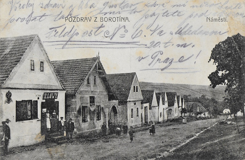 Muzeum České Sibiře,  Borotín, pohlednice