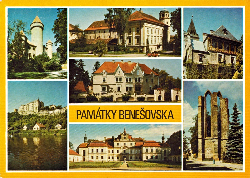 Muzeum České Sibiře,  Vrchotovy Janovice, pohlednice