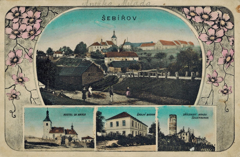 Muzeum České Sibiře,  Šebířov, pohlednice