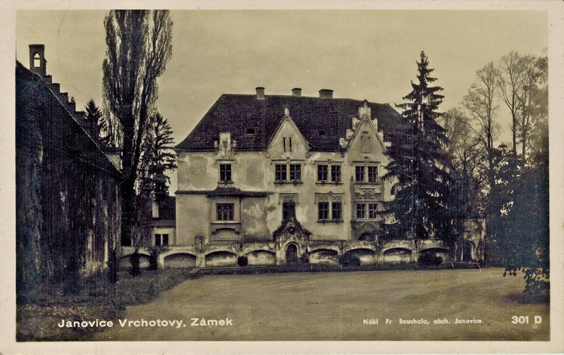 Muzeum esk Sibie,  Vrchotovy Janovice, pohlednice