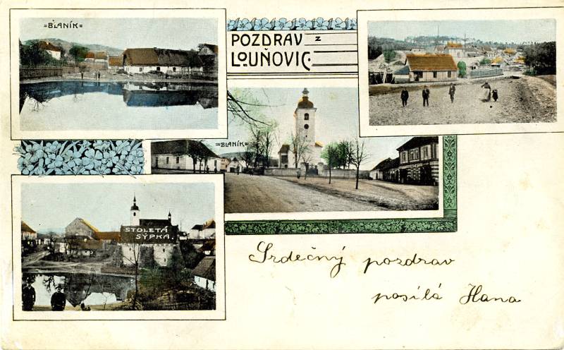 Muzeum České Sibiře, Louňovice,pohlednice