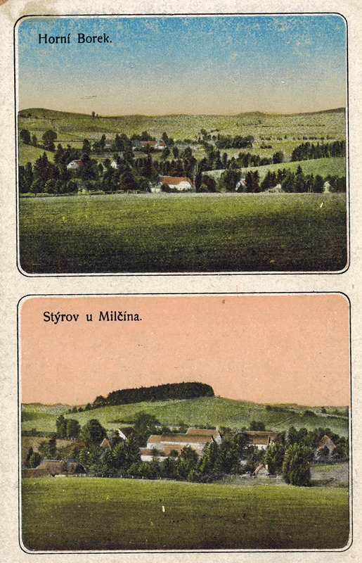 Muzeum esk Sibie, Horn Borek,Styrov,pohlednice