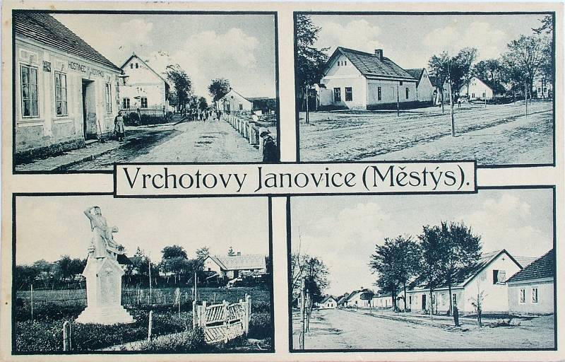 Muzeum esk Sibie, Vrchotovy Janovice, pohlednice