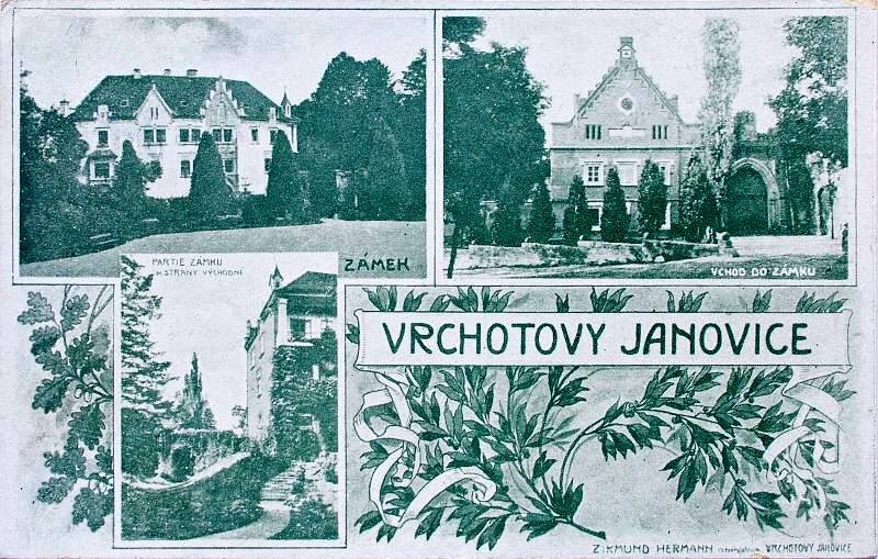 Muzeum esk Sibie, Vrchotovy Janovice,pohlednice
