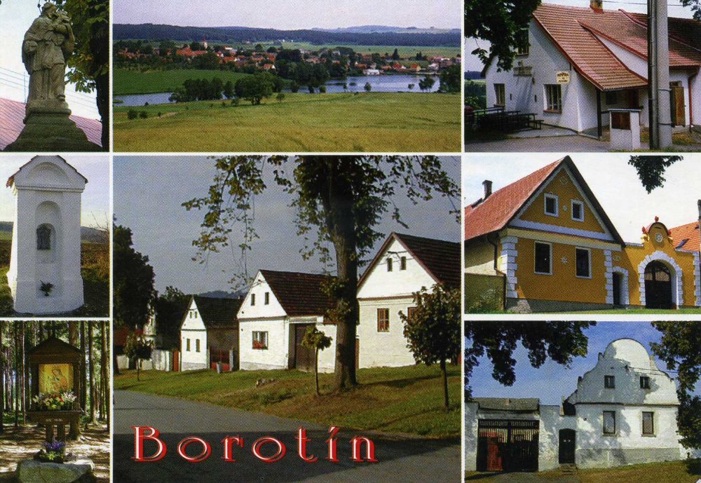 Muzeum esk Sibie, Borotn,pohlednice